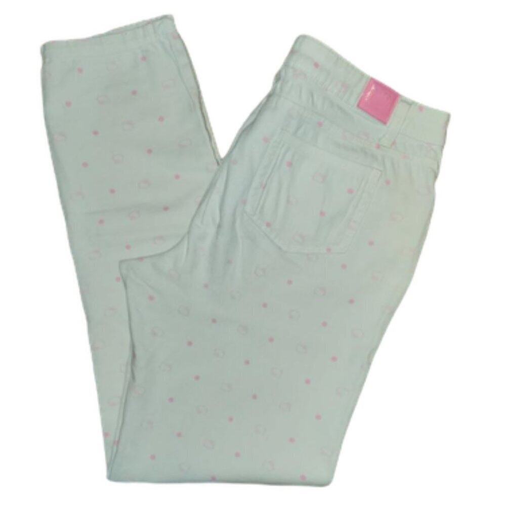 Hello Kitty White Pants Girls XL